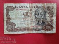 SPAIN 100 Pesetas issue 1970