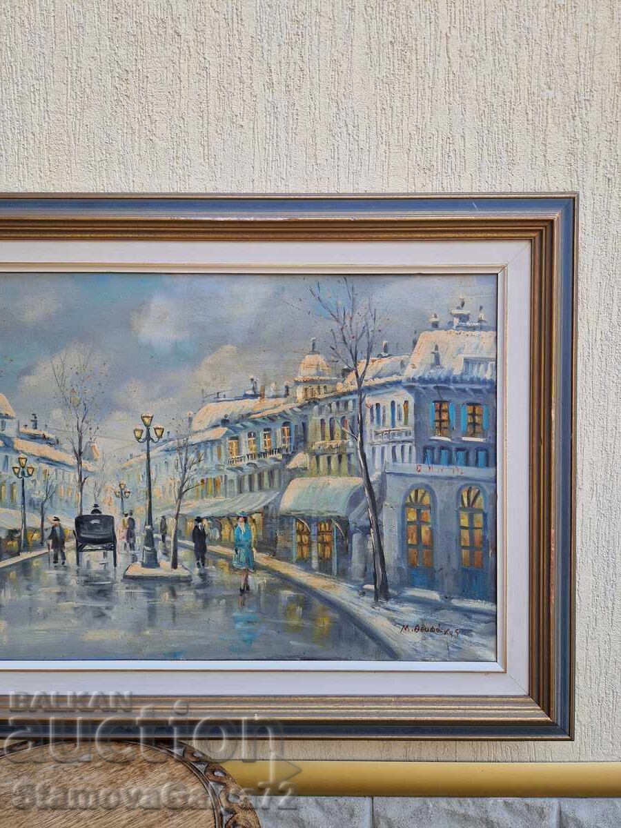 Livrarea Mare pictură foarte frumoasă, ulei pe pânză Livrarea Mare pictură foarte frumoasă, ulei pe pânză