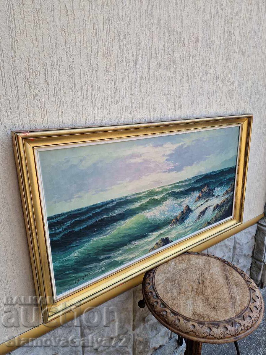 Beautiful large original oil painting on canvas - 6 Beautiful large original oil painting on canvas - 6