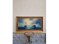 Top unique huge master painting oil on canvas