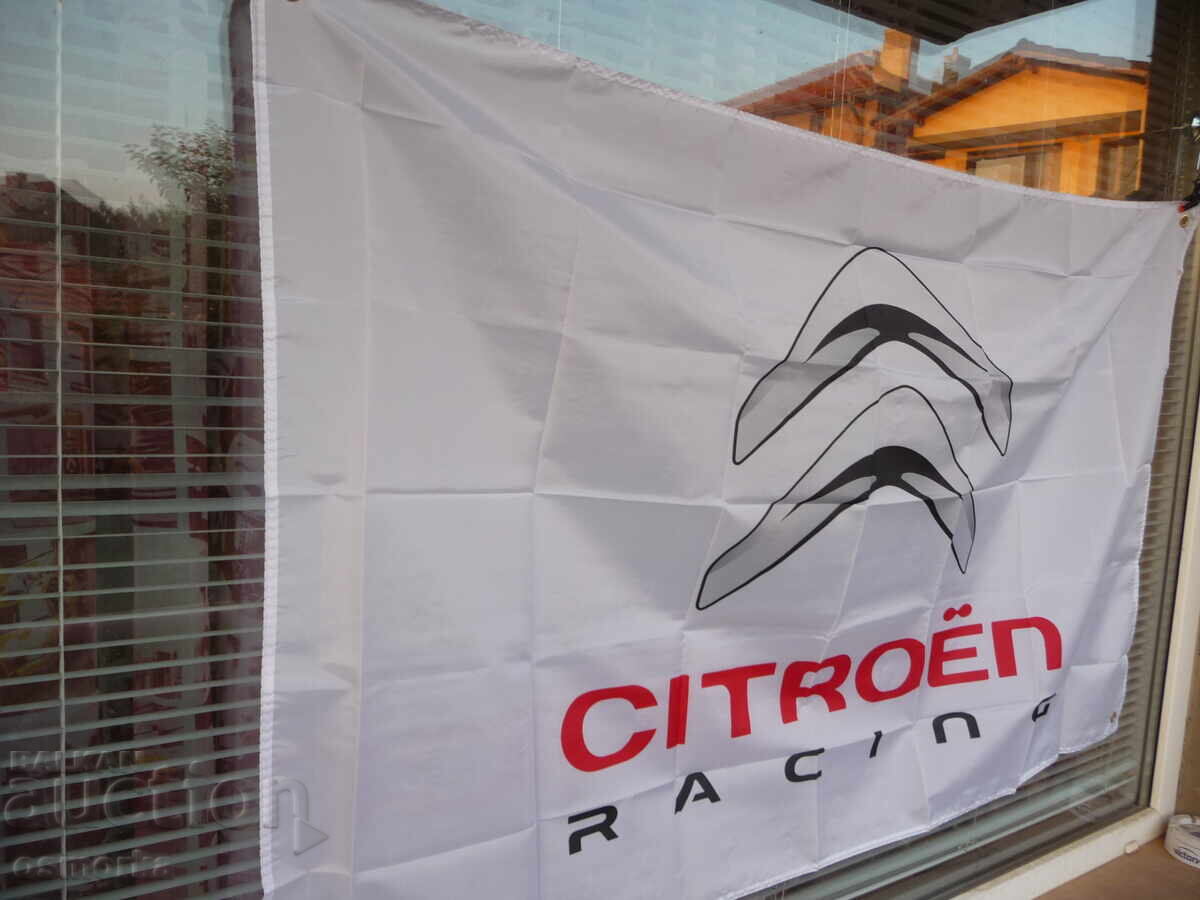 Citroën Racing Flag Citroën car sport French diesel petrol with price 25.00 BGN | € 12.78