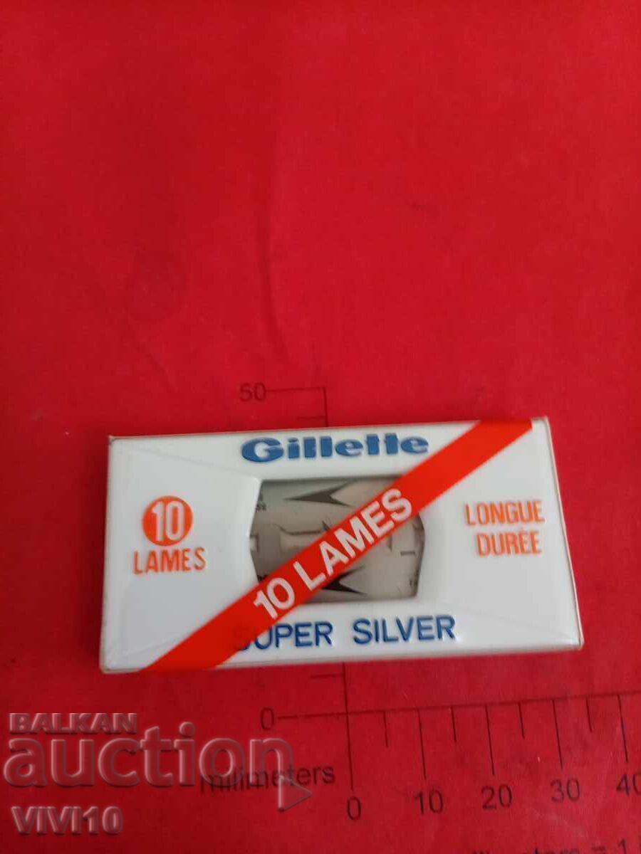 Ostrieta za brŭσσιμο Gillette 10 τμχ, ανοιγμένα