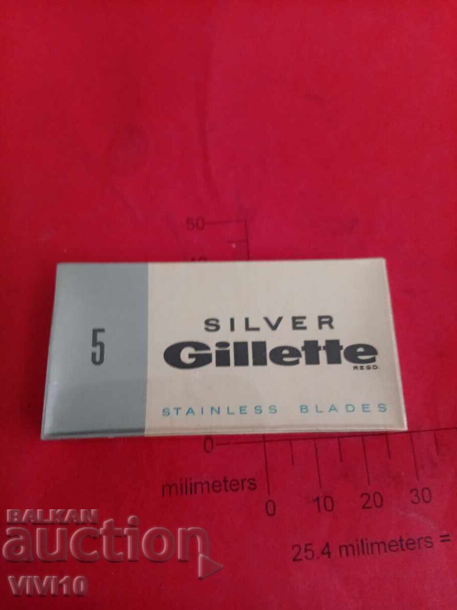 Nozhcheta za ξύρισμα Gillette 5 τμχ, αμεταχείριστα