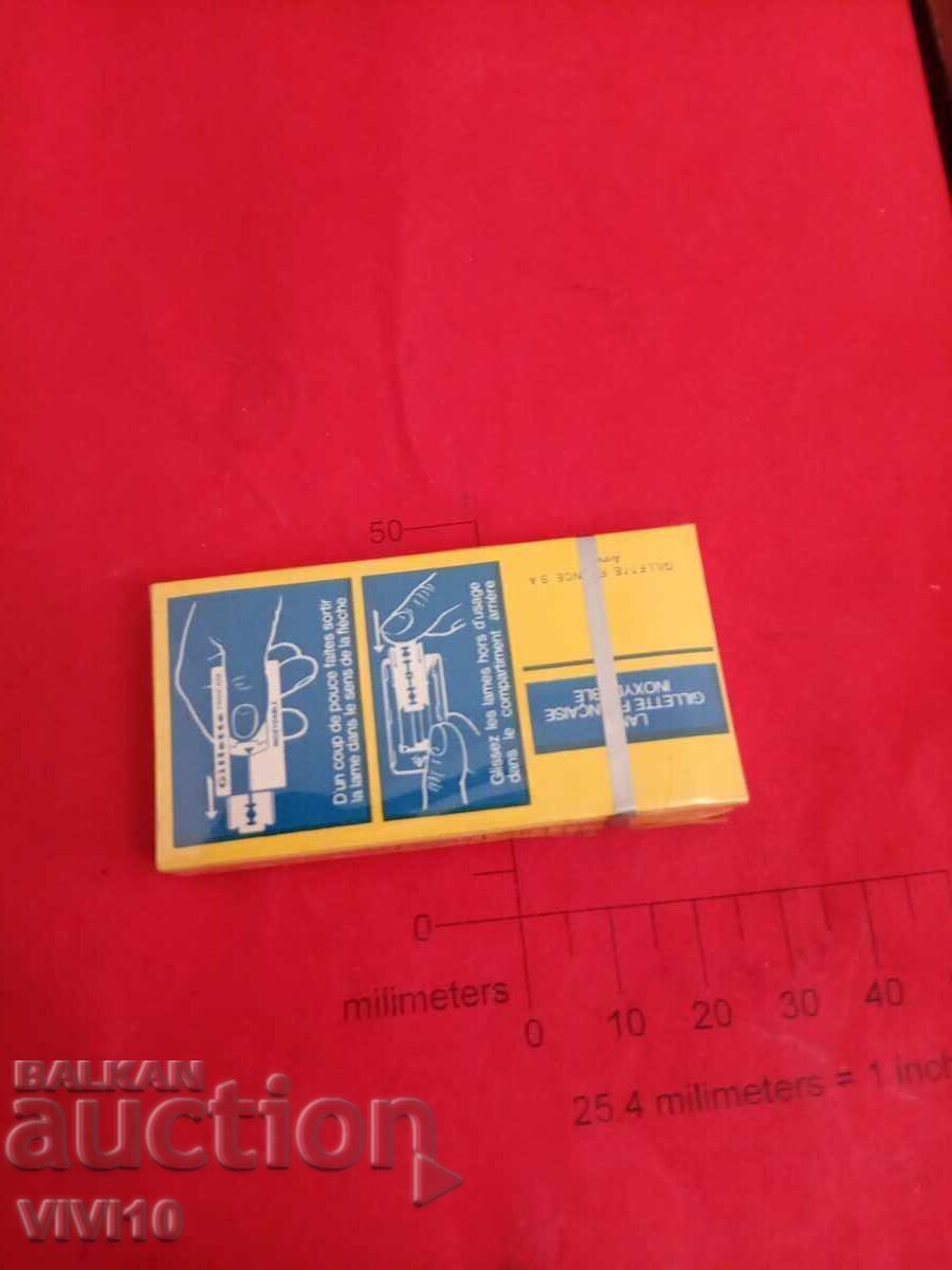 Ножчета за бръснене Gillette 5 бр,неотваряни с цена € 5.00 | 9.78 лв.