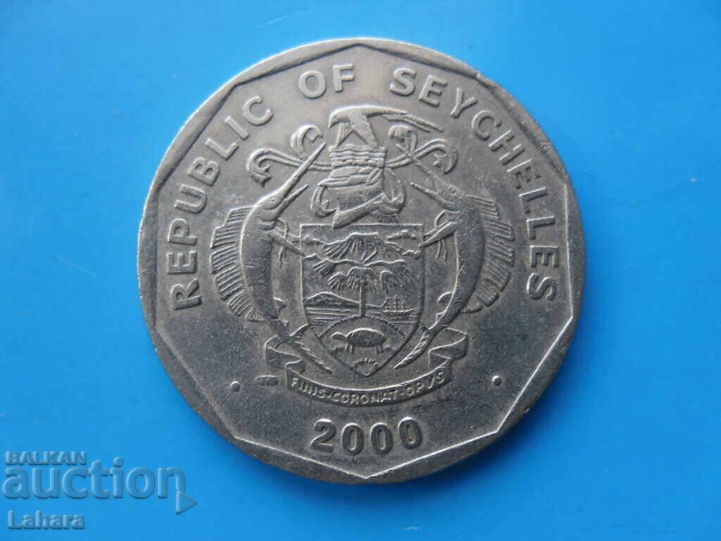 5 Rupees 2000 Republic of Seychelles with price 2.00 BGN | € 1.02 5 Rupees 2000 Republic of Seychelles with price 2.00 BGN | € 1.02