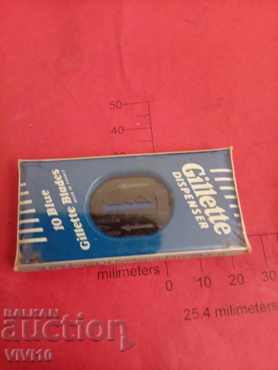 Gillette Razor Blades, 10 pcs, Unopened Gillette Razor Blades, 10 pcs, Unopened