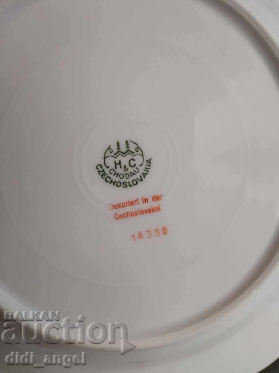 Παράδοση Σετ πιάτων, Τσεχοσλοβακία