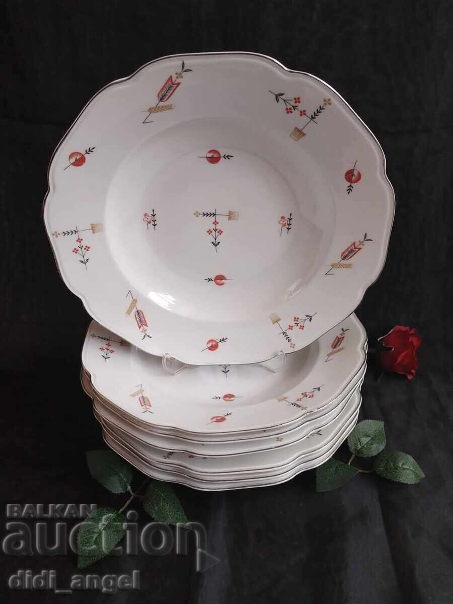 Σετ πιάτων, Τσεχοσλοβακία