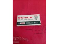 Lame de ras Schick, 10 buc, nedeschise