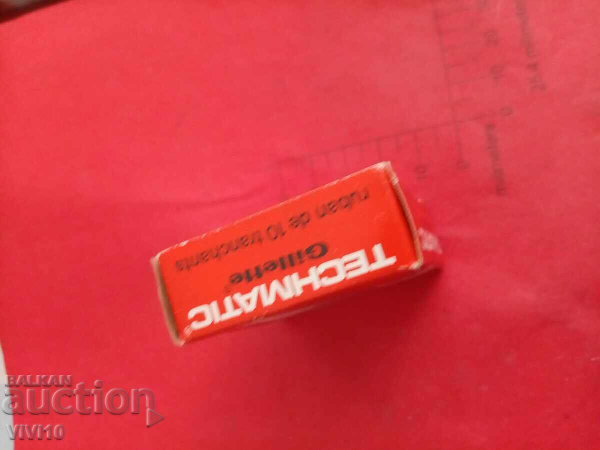 Licitație Lame de ras Gillette 10 buc, nedeschise Licitație Lame de ras Gillette 10 buc, nedeschise