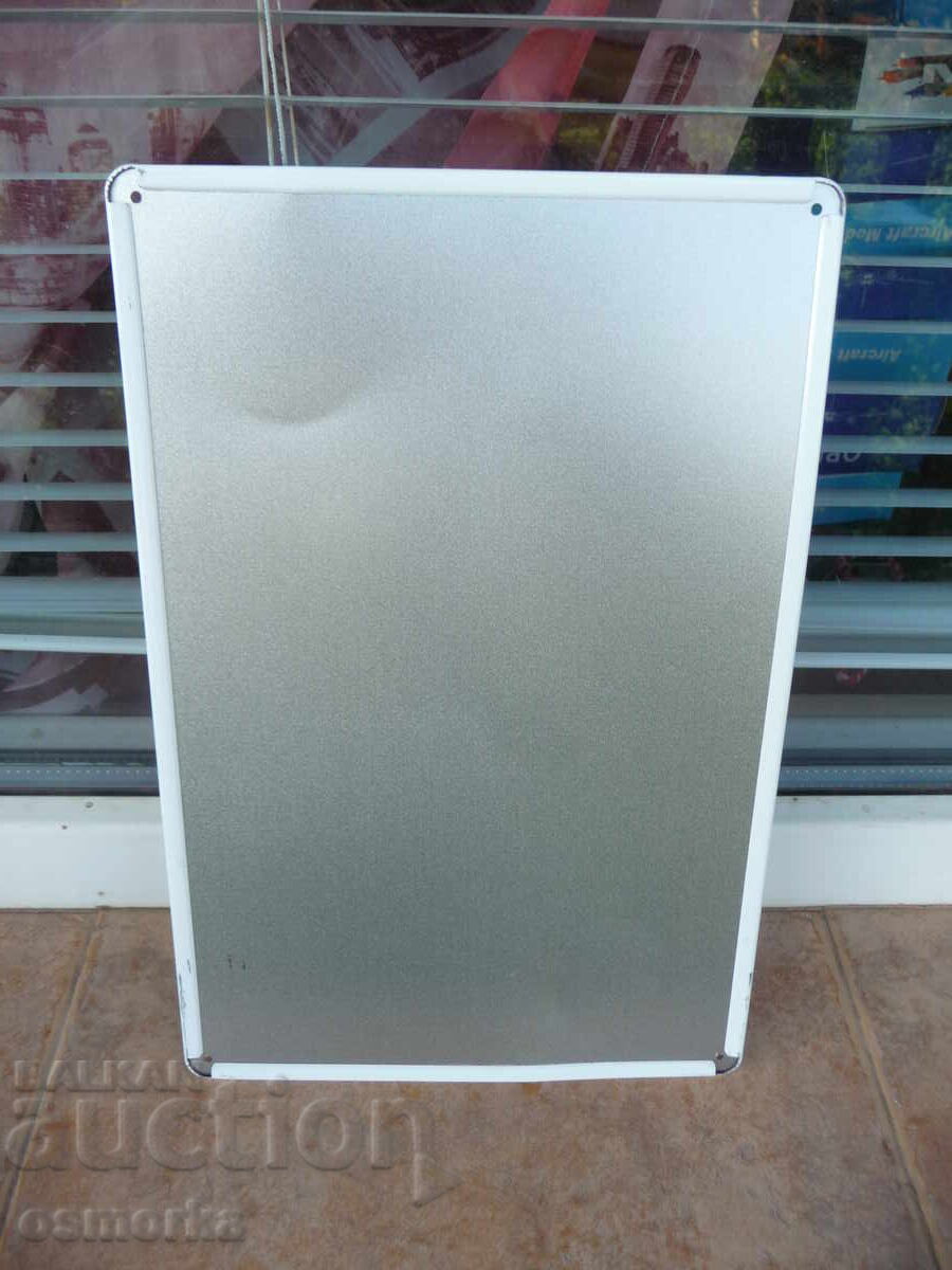 Auction  Metal sign Jameson Irish whiskey bottle full for drinking