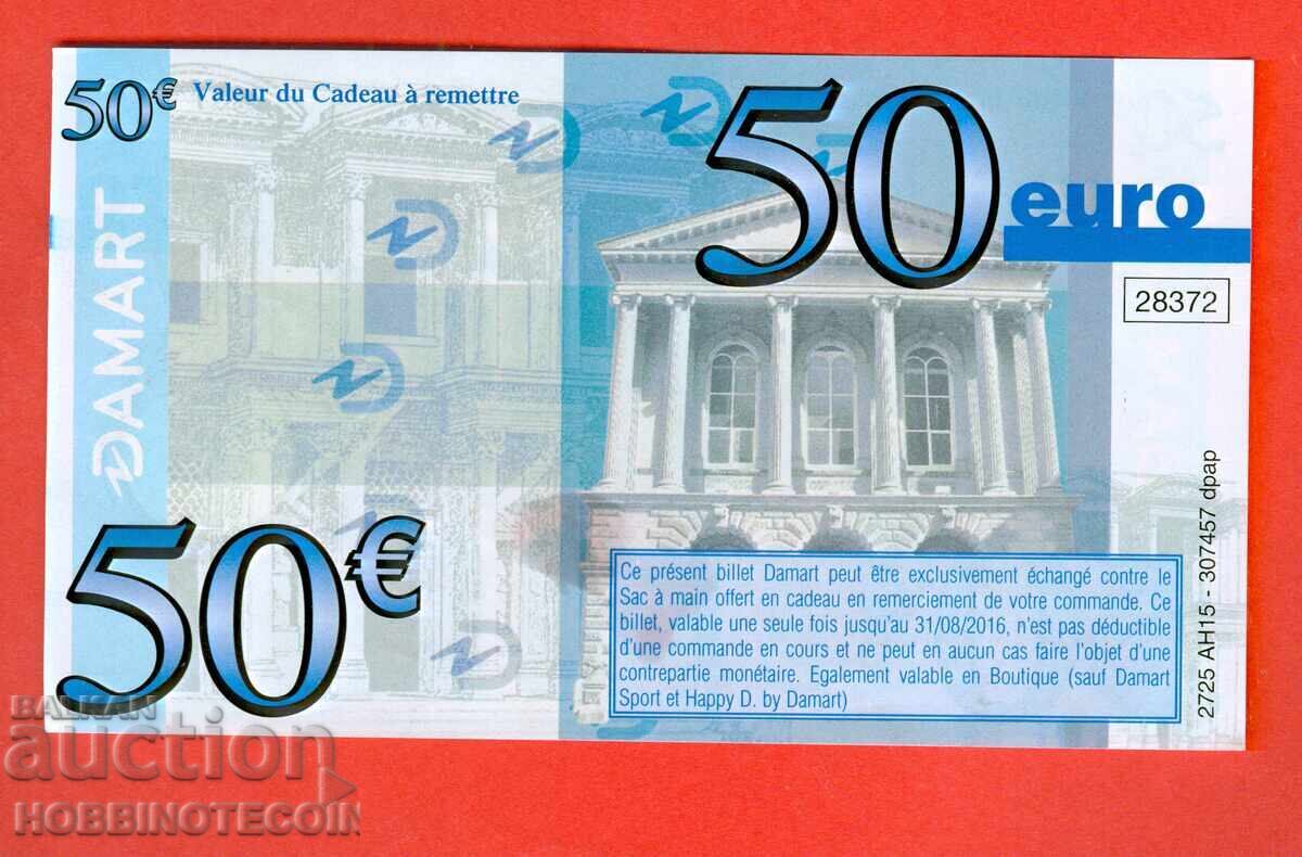 EUROPA EUROPA 50 Euro - NEW UNC with price 19.54 BGN | € 9.99