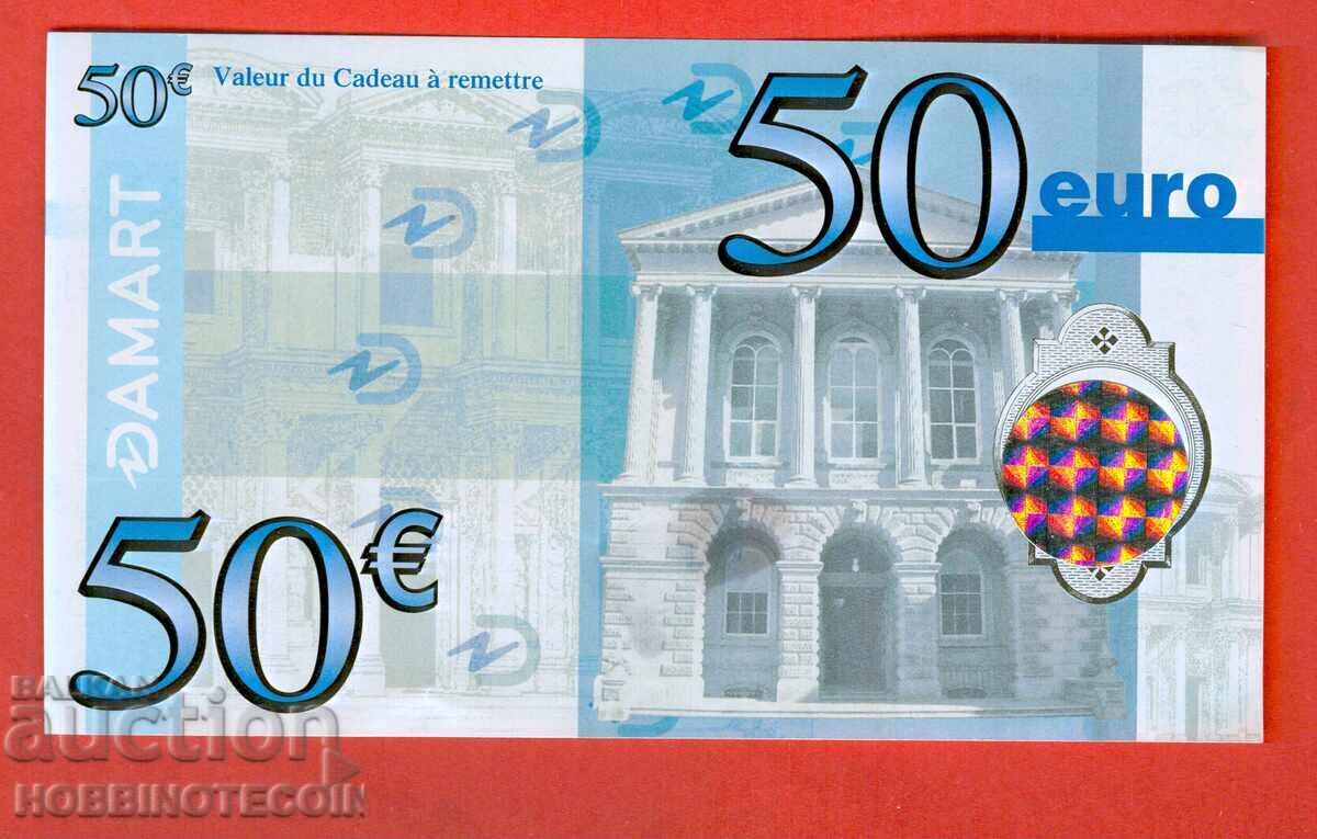 EUROPA EUROPA 50 Euro - NEW UNC