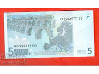 ЕВРОПА EUROPA 5 Евро емисия issue 2002 - U