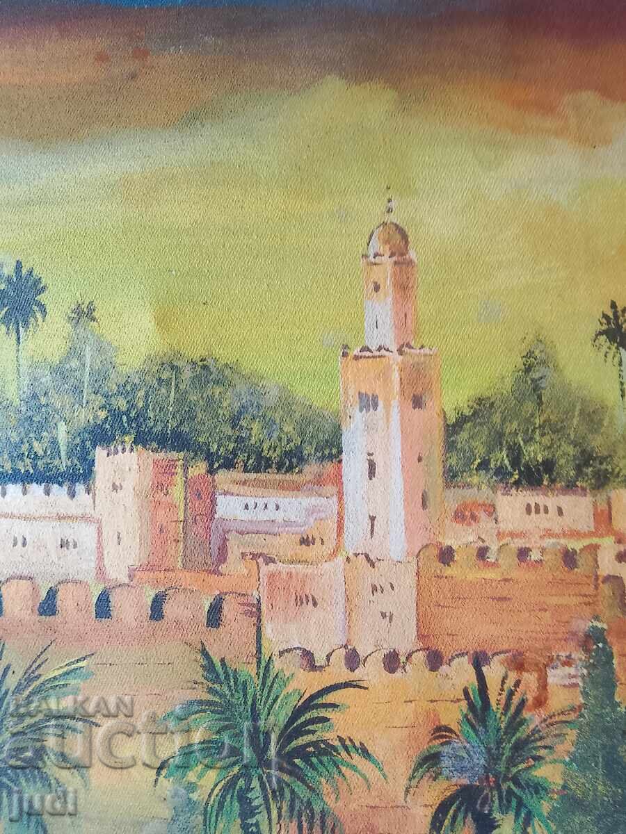 Δημοπρασία Ελαιογραφία καμβάς