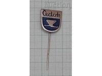 AVIOCOMPANIA CEHOSLOVACIA TOUR OPERATOR LOGO INSIGNĂ