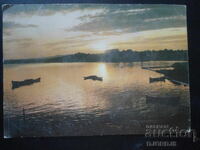 НЕСЕБЪР - залез слънце, Стара картичка