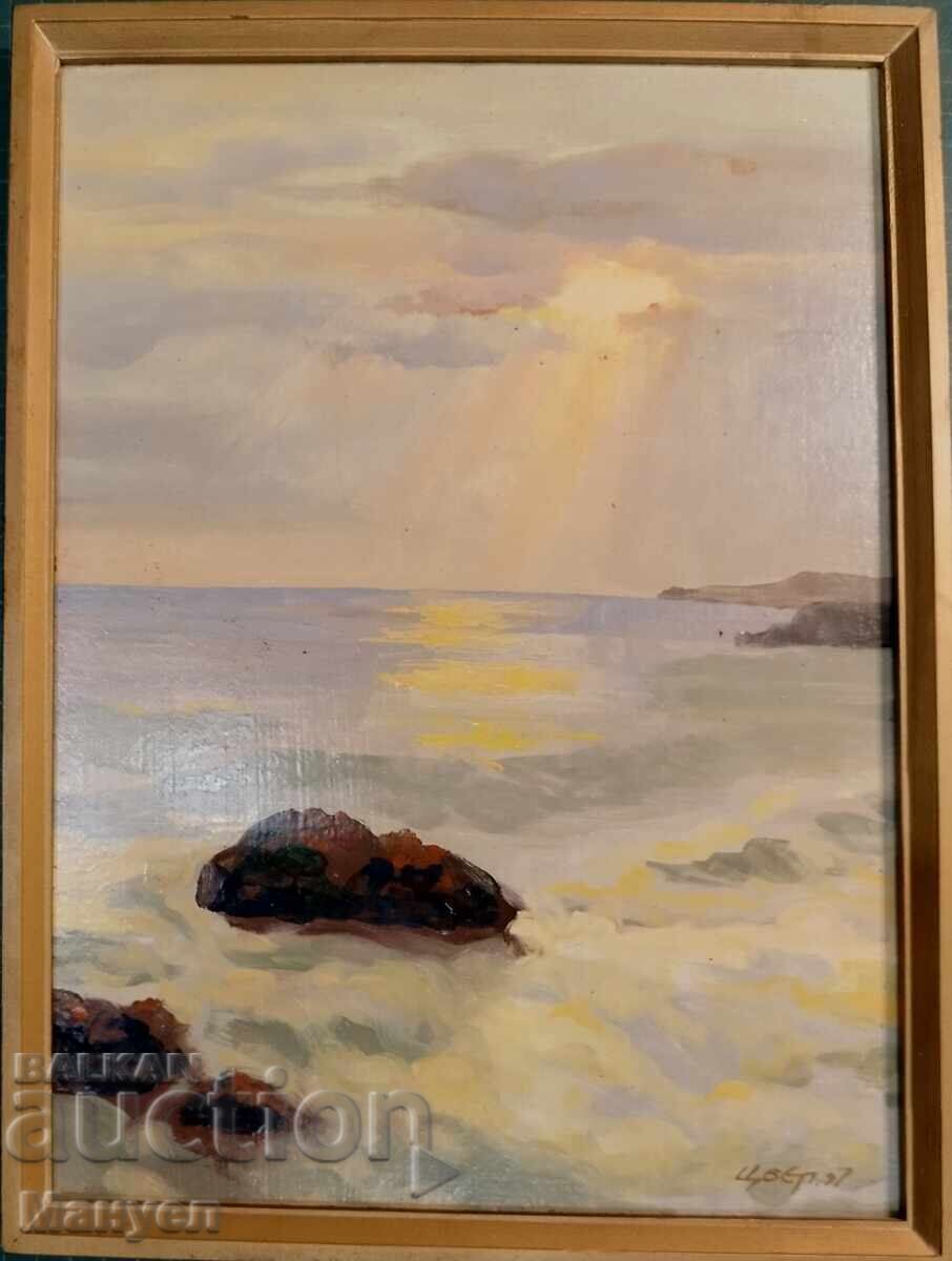 Όμορφο θαλασσινό τοπίο με τιμή 160.00 BGN | € 81.81