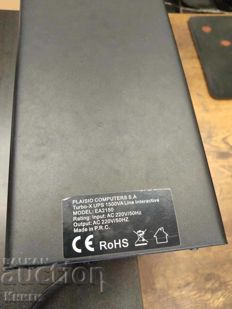 Turbo-X UPS 1500 VA Line Interactive EA2150 - 6 Turbo-X UPS 1500 VA Line Interactive EA2150 - 6