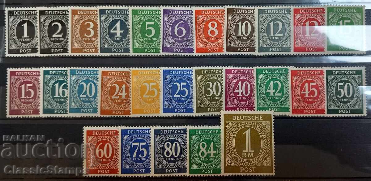 Καθαρή σειρά Γερμανίας 1946 Καθαρή σειρά Γερμανίας 1946