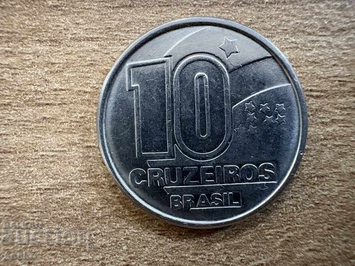 Brazil - 10 Cruzeiros (1990)