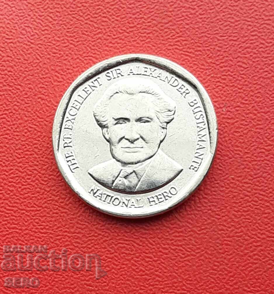 Island of Jamaica-1 dollar 2015 with price 0.30 BGN | € 0.15