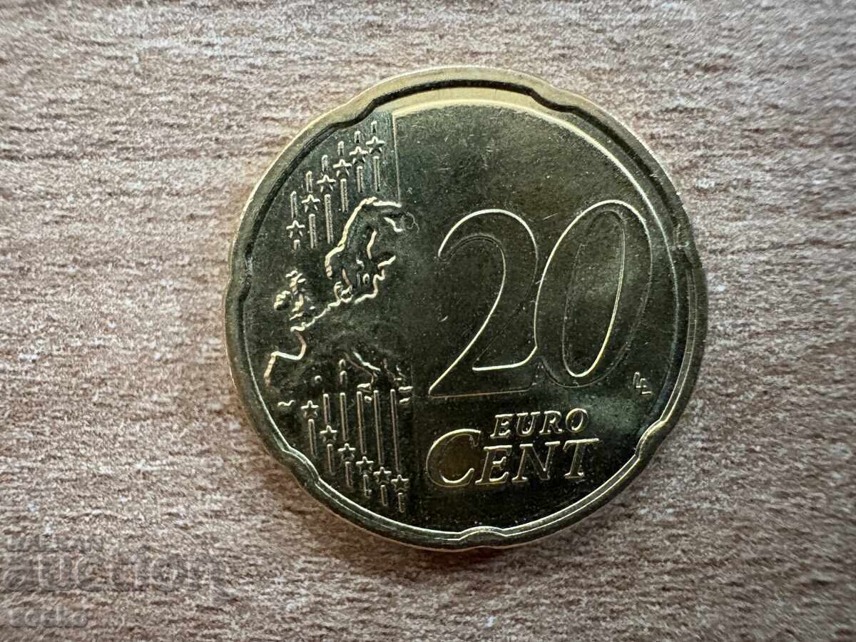 Austria - 20 cenți (2025) Austria - 20 cenți (2025)
