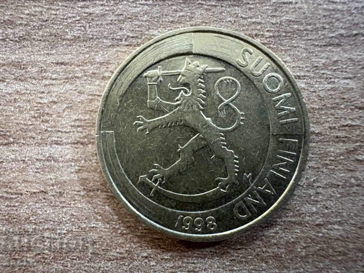 Finlanda - 1 marcă (1998) cu preț 0.45 BGN | € 0.23 Finlanda - 1 marcă (1998) cu preț 0.45 BGN | € 0.23