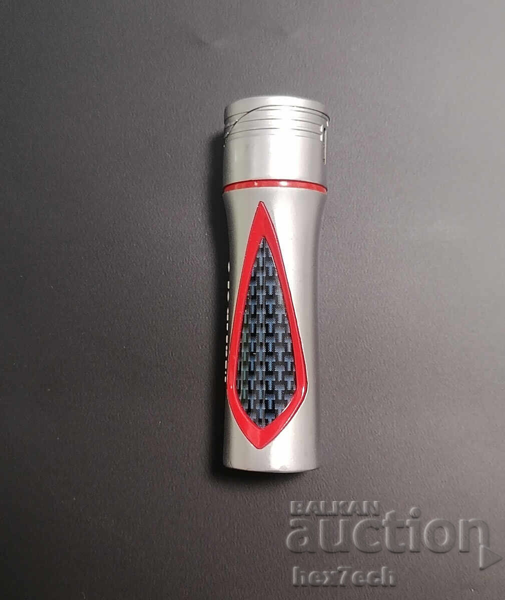 ❤️ ⭐ Μεταλλικός Αναπτήρας Marlboro με κόκκινο και μαύρο ⭐ ❤️ - 6