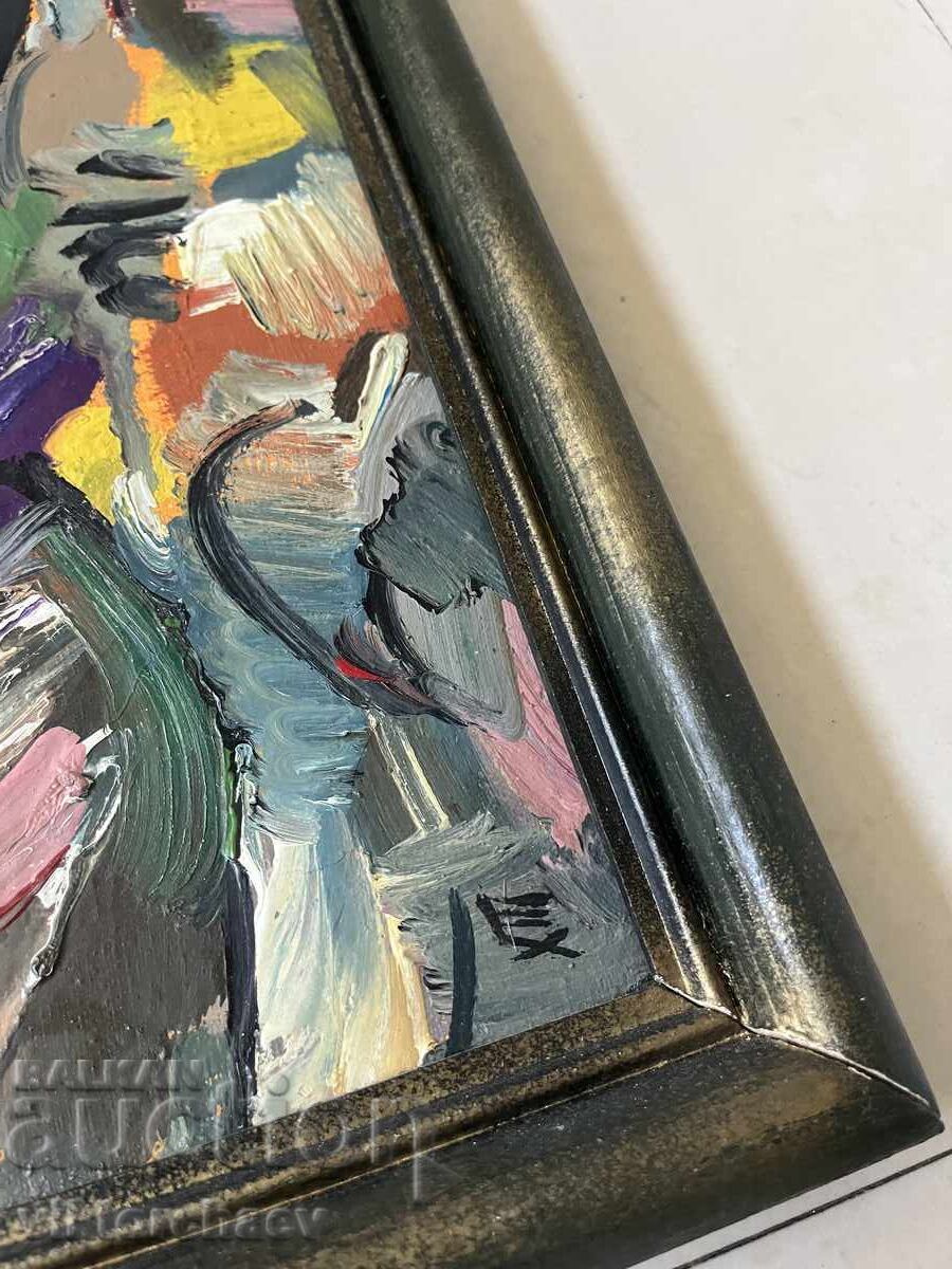 Auction  Hristo Todorov Painting - "Rocks"