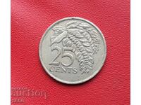 Trinidad and Tobago Islands - 25 cents 1976