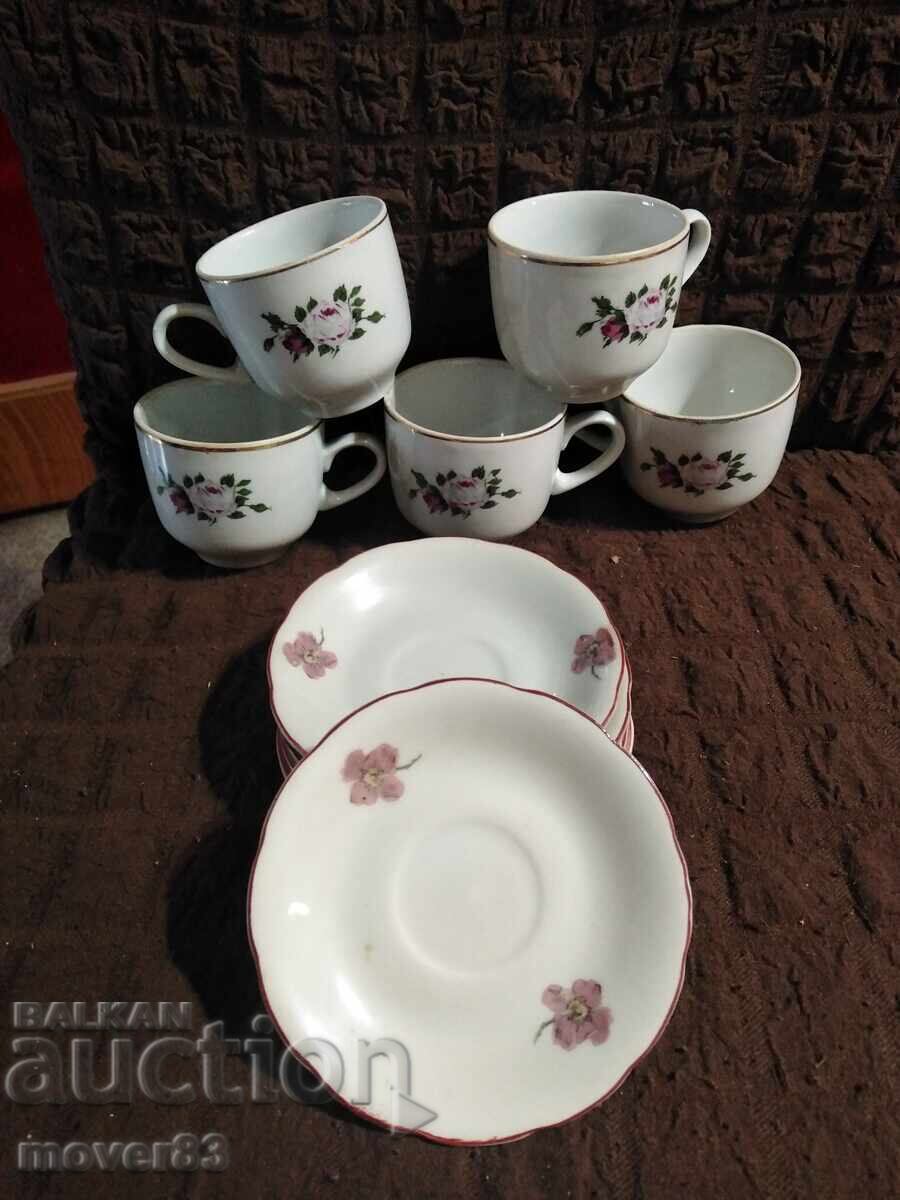 Κύπελλα/Πιάτα. Καφές