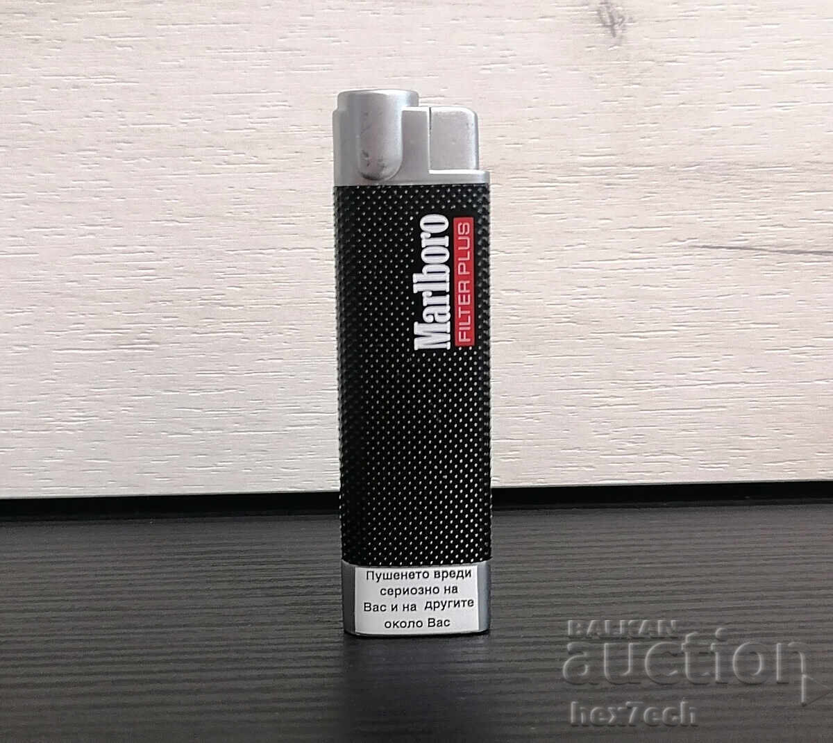 Παράδοση ❤️ ⭐ Αναπτήρας Marlboro λεπτός μαύρος ⭐ ❤️