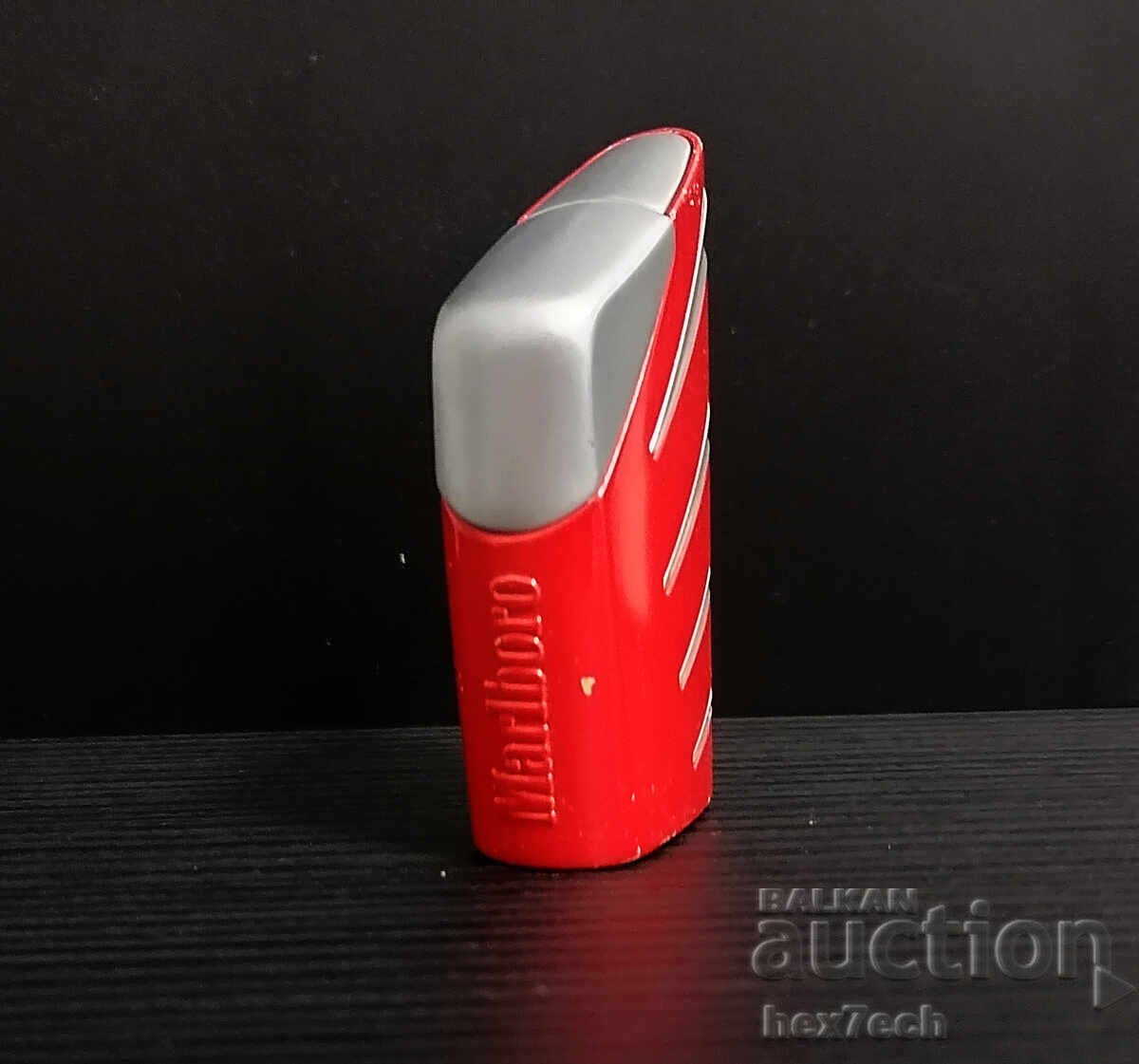Παράδοση ❤️ ⭐ Μεταλλικός Αναπτήρας Marlboro κόκκινος ⭐ ❤️