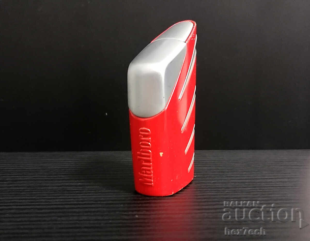 ❤️ ⭐ Μεταλλικός Αναπτήρας Marlboro κόκκινος ⭐ ❤️ - 5