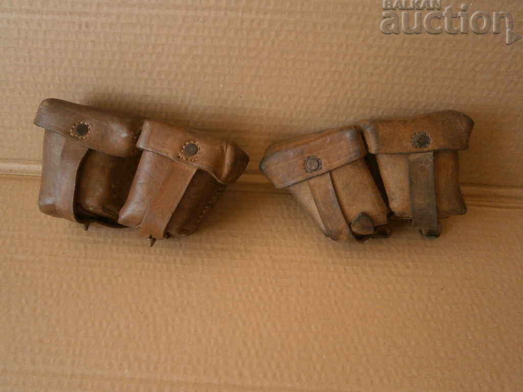 Old Leather Canteens, Pair M 95 WW1 WWI WW2 WWII Canteen with price 71.00 BGN | € 36.30