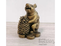 ❤️ ⭐ Κινέζικο ειδώλιο αρουραίου για καλή τύχη ⭐ ❤️