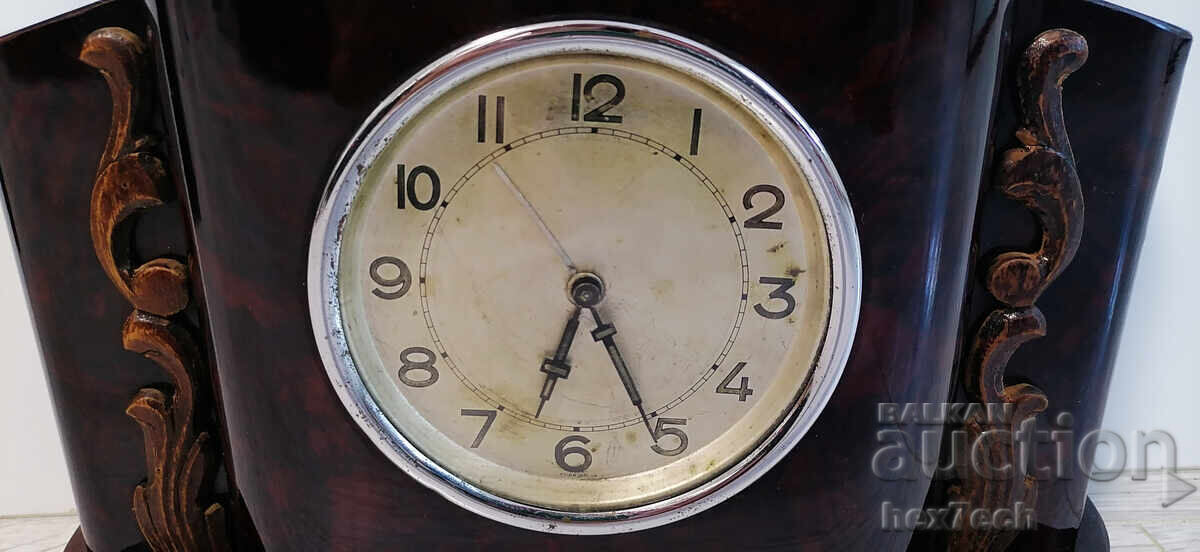 ❤️ ⭐ Ceas de masă din lemn vechi Hansa pușculiță ⭐ ❤️ cu preț 49.99 BGN | € 25.56