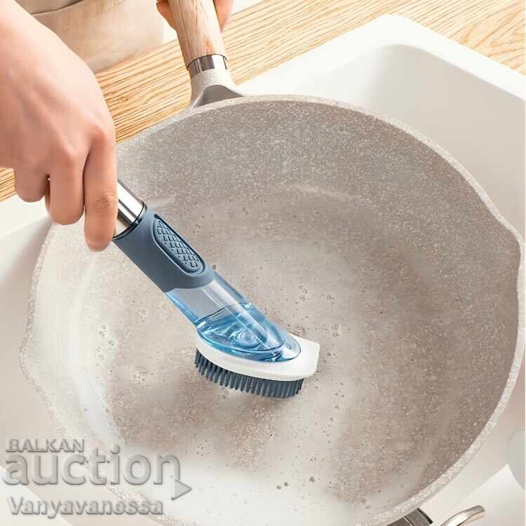 Auction 4-in-1 Dish Brush Set with Stand ✨ Auction 4-in-1 Dish Brush Set with Stand ✨