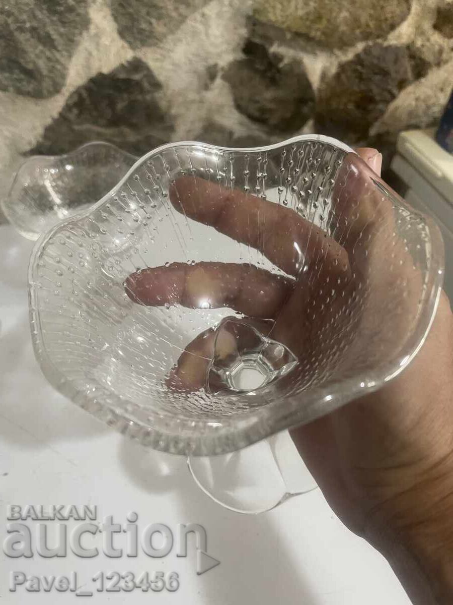 Old sundae glasses, 4 pieces - 5