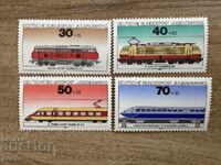West Germany - Trains (1975) MNH