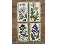 West Germany - Charity Stamps - Flowers (1977) MNH