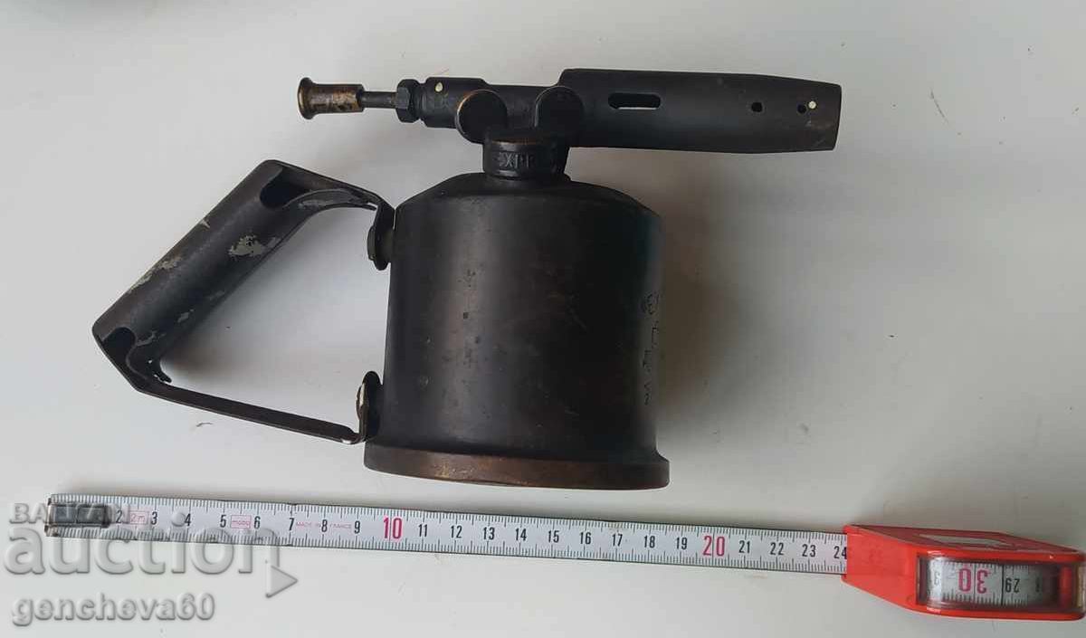 Rareă lampă de benzină din bronz,, EXPRESS "1900" - 5 Rareă lampă de benzină din bronz,, EXPRESS "1900" - 5