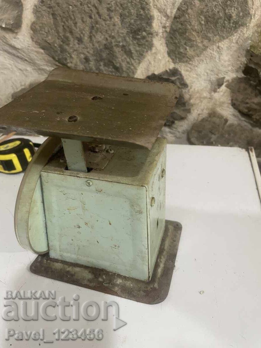 Παράδοση Παλιό, μεταλλικό ζύγι