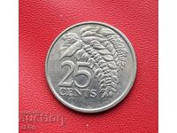 Trinidad and Tobago - 25 Cents 2000
