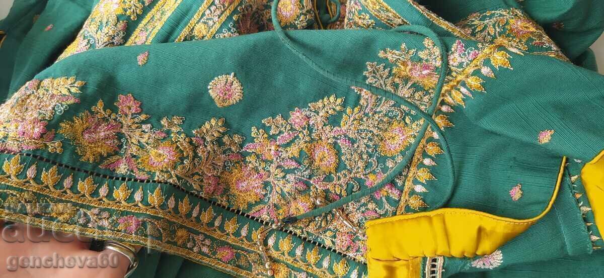 Frumoasă cămașă lungă ETNO cu broderie - 6