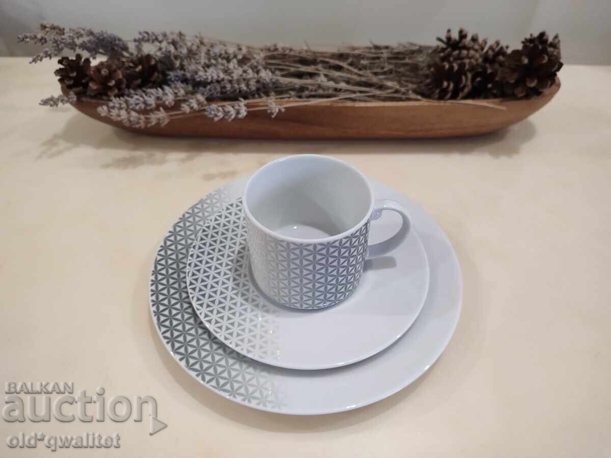 Licitație Serviciu de cafea din porțelan, porțelan, Germania, Seltmann