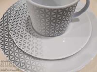 Serviciu de cafea din porțelan, porțelan, Germania, Seltmann