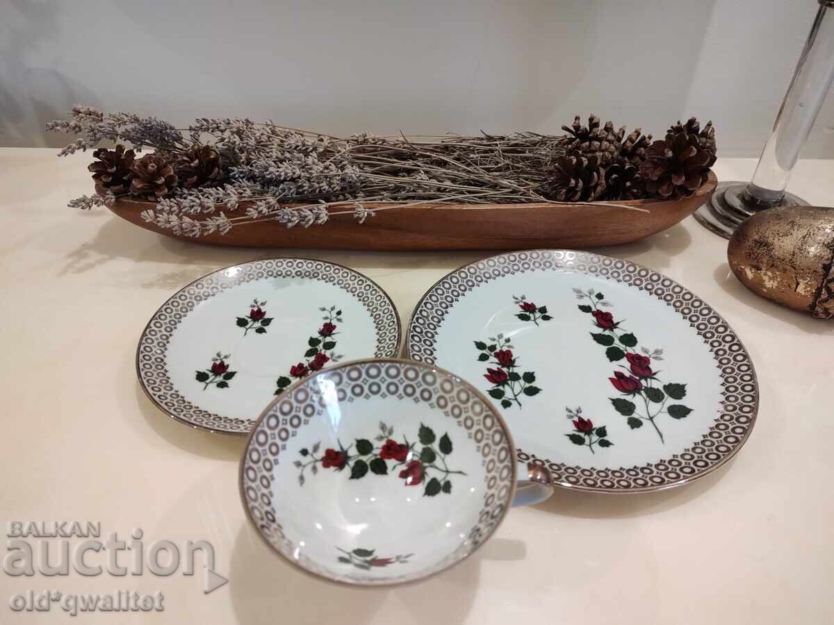 Set de porțelan pentru cafea/ceai, porțelan, Germania, Bavaria - 5 Set de porțelan pentru cafea/ceai, porțelan, Germania, Bavaria - 5