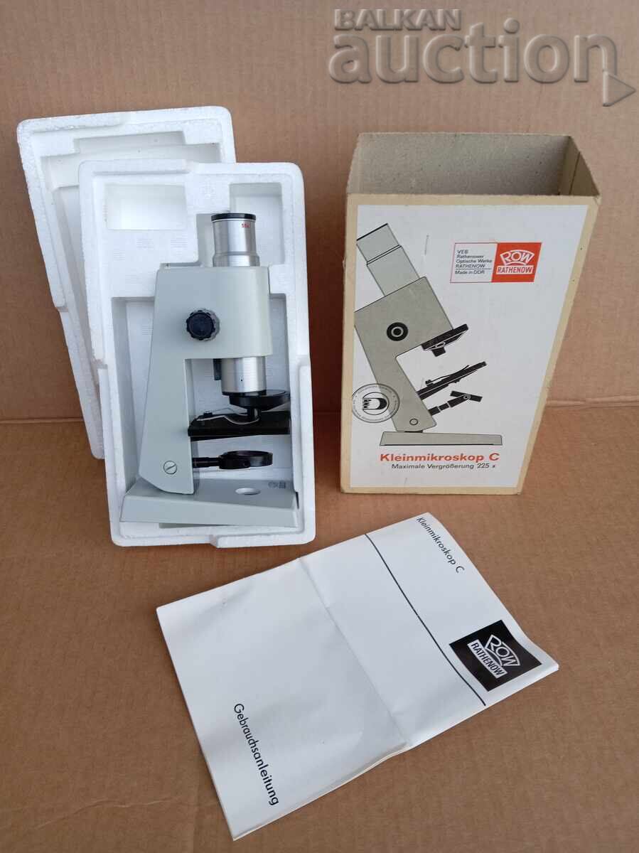 Microscop Carl Zeiss DDR Rathenow model C - 6